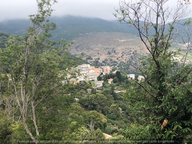vue du village de Cardo par The Bloomsbury Chronicles